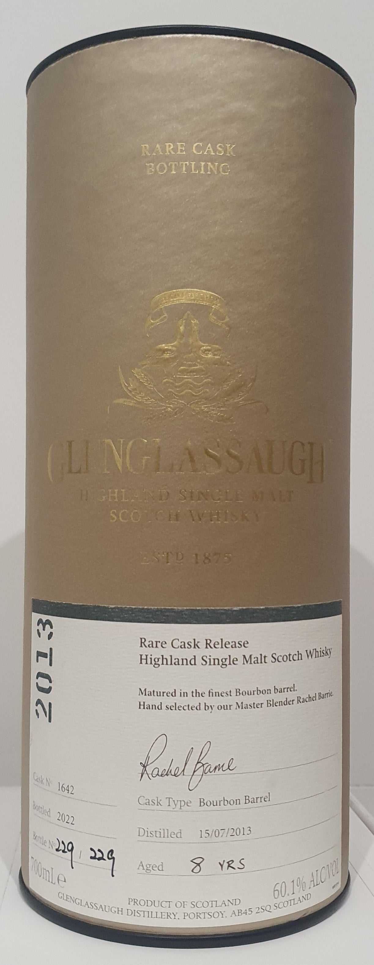 Glenglassaugh 2013 8yo Cask 1642 60.1%