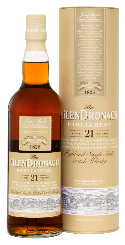 GlenDronach 21 Year Old Parliament Single Malt Scotch Whisky