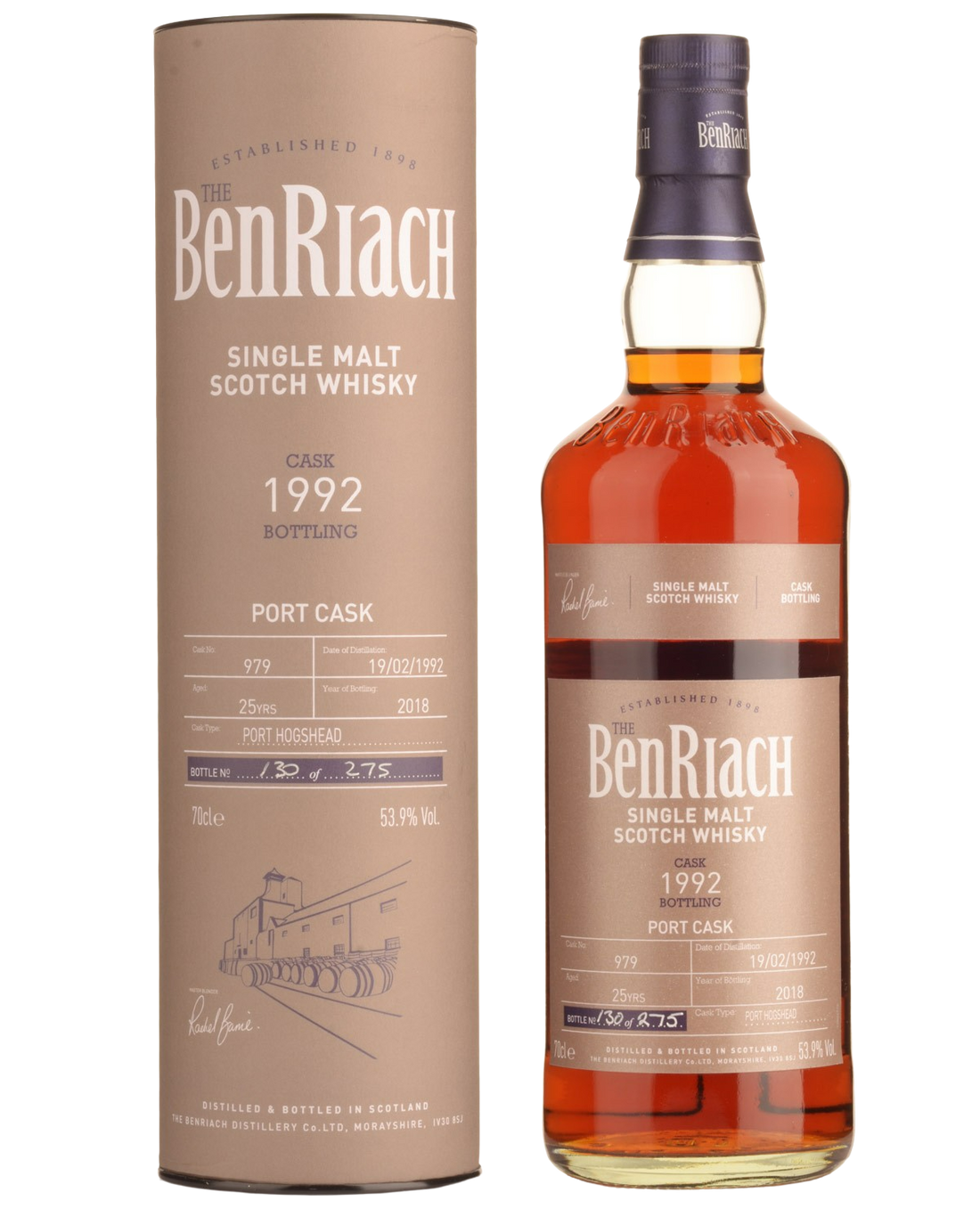 BenRiach 25yo Cask 979 The Rare Liquor King