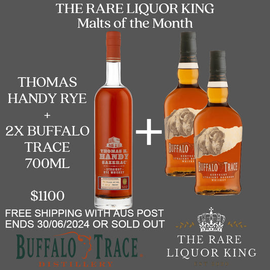 Thomas Handy Rye + 2x Buffalo Trace