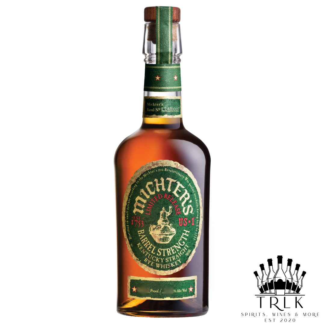 Michters Barrel Strength Rye 54.8%