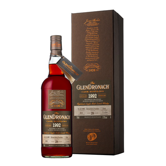 GlenDronach 1992 Single Cask #2145 Batch 19 28 Year Old Single Malt Scotch Whisky 700ml